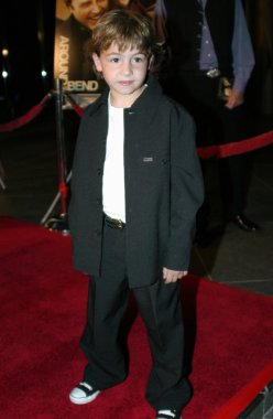 aktör Jonah Bobo, Los Angeles premiere 'Etrafında yönetim Guild of America yılında Los Angeles, California, Amerika Birleşik Devletleri 21 Eylül 2004 düzenlenen Bend' in.