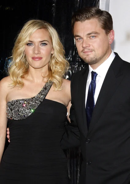 Kate Winslet, Leonardo DiCaprio — Stok fotoğraf