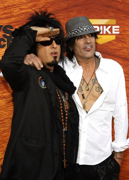 Nikki Sixx, Tommy Lee — Stock fotografie