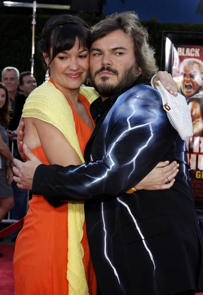 Jack Black Wife Tanya Haden 18th Stock Photo 124847863