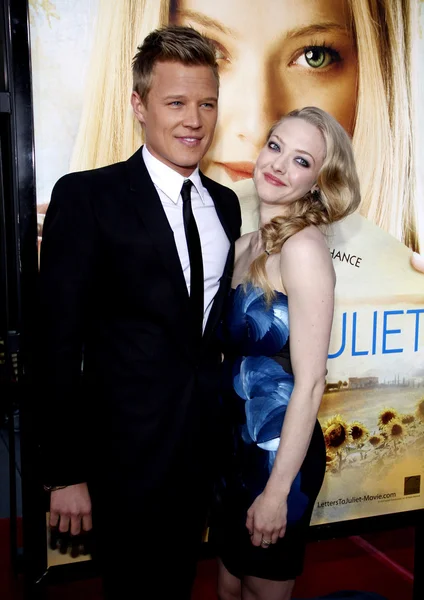 Amanda Seyfried, Chris Egan — Stockfoto