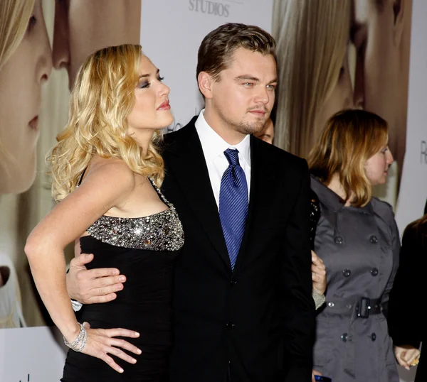 Kate Winslet, Leonardo DiCaprio — Zdjęcie stockowe