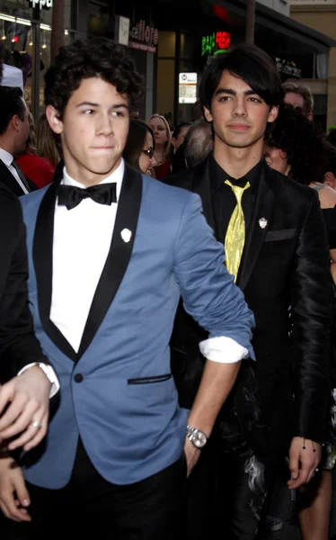 Nick Jonas, Joe Jonas — Foto de Stock