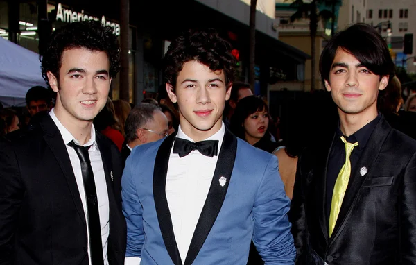 Kevin Jonas, Joe Jonas, Nick Jonas — Stock Photo, Image