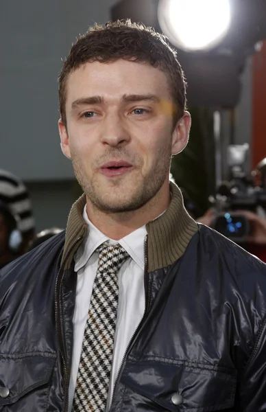 Sängerin Justin Timberlake — Stockfoto