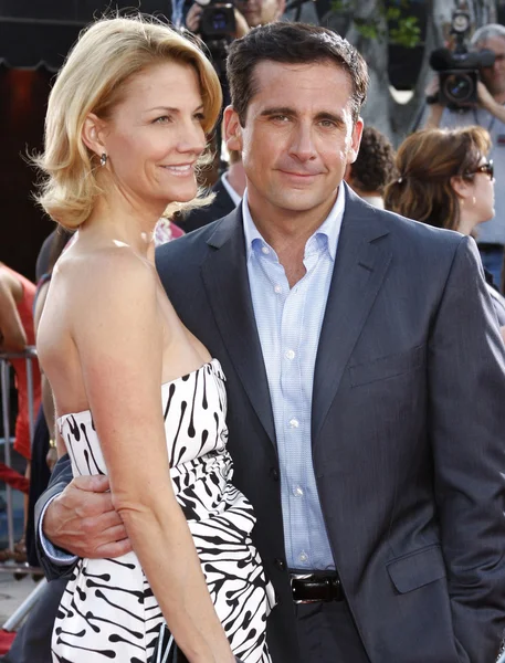 Steve Carell, Nancy paredes — Foto de Stock