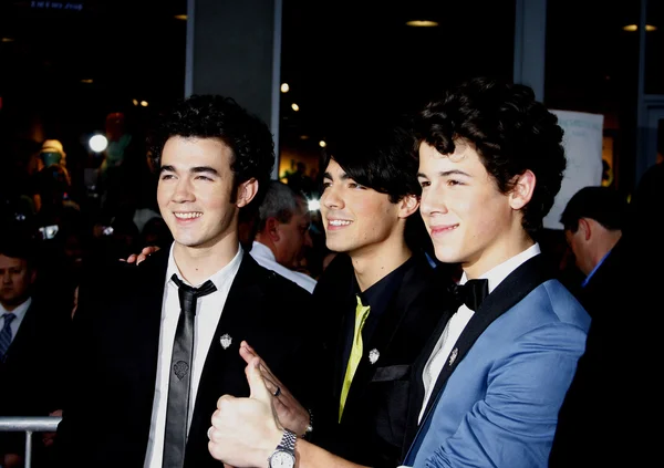 Kevin Jonas, Joe Jonas, Nick Jonas — Zdjęcie stockowe