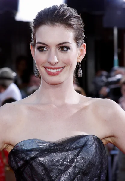 Skådespelerskan Anne Hathaway — Stockfoto