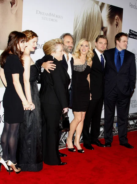 Cast at World Premiere of Revolutionary Road — Stock Photo, Image