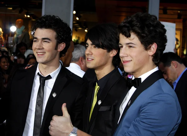 Kevin Jonas, Joe Jonas, Nick Jonas — Zdjęcie stockowe
