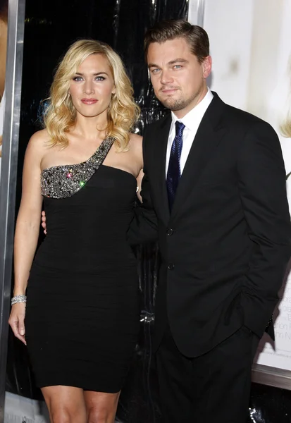 Kate Winslet, Leonardo DiCaprio — Stock Photo, Image