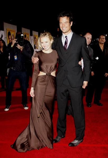 Kristen Bell and Josh Duhamel — Stock Photo, Image