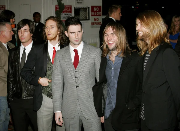 Banda de pop rock Maroon 5 — Foto de Stock