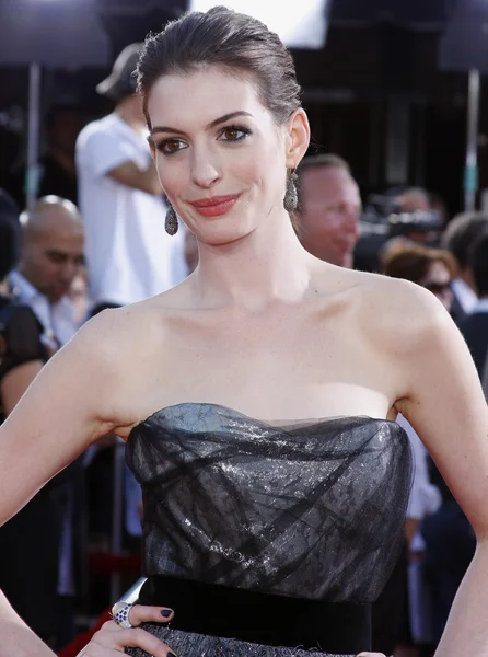 Actress anne hathaway — Stock Photo, Image