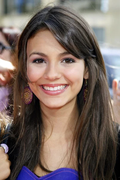 Actrice Victoria Justice — Stockfoto