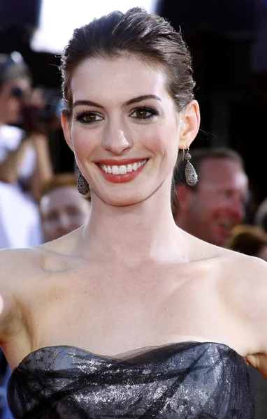 Aktris Anne Hathaway — Stok fotoğraf