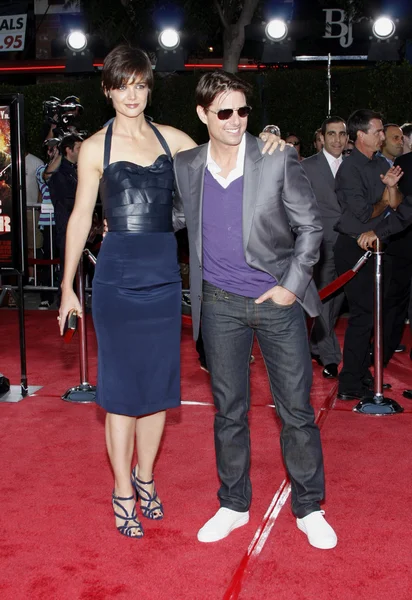 Katie Holmes and Tom Cruise — Stock Photo, Image