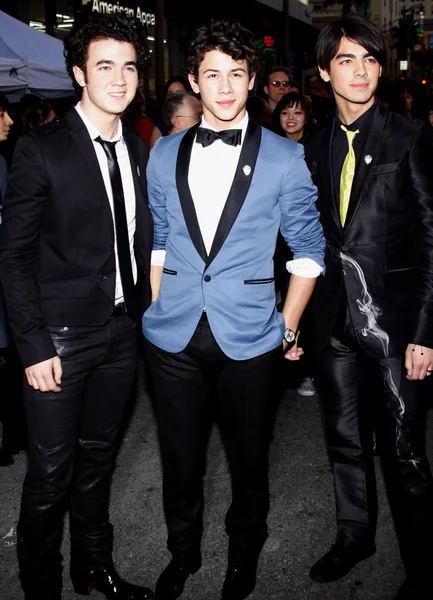 Kevin Jonas, Joe Jonas, Nick Jonas — Foto de Stock