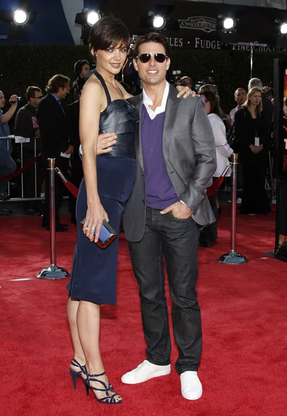 Katie Holmes and Tom Cruise — Stock Photo, Image