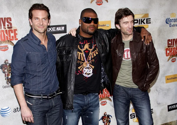 Bradley Cooper, Sharlton Copley e Quinton Jackson — Foto Stock