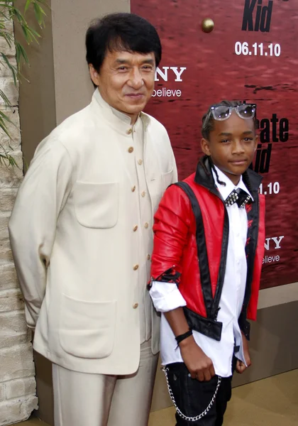 Jackie Chan et Jaden Smith — Photo