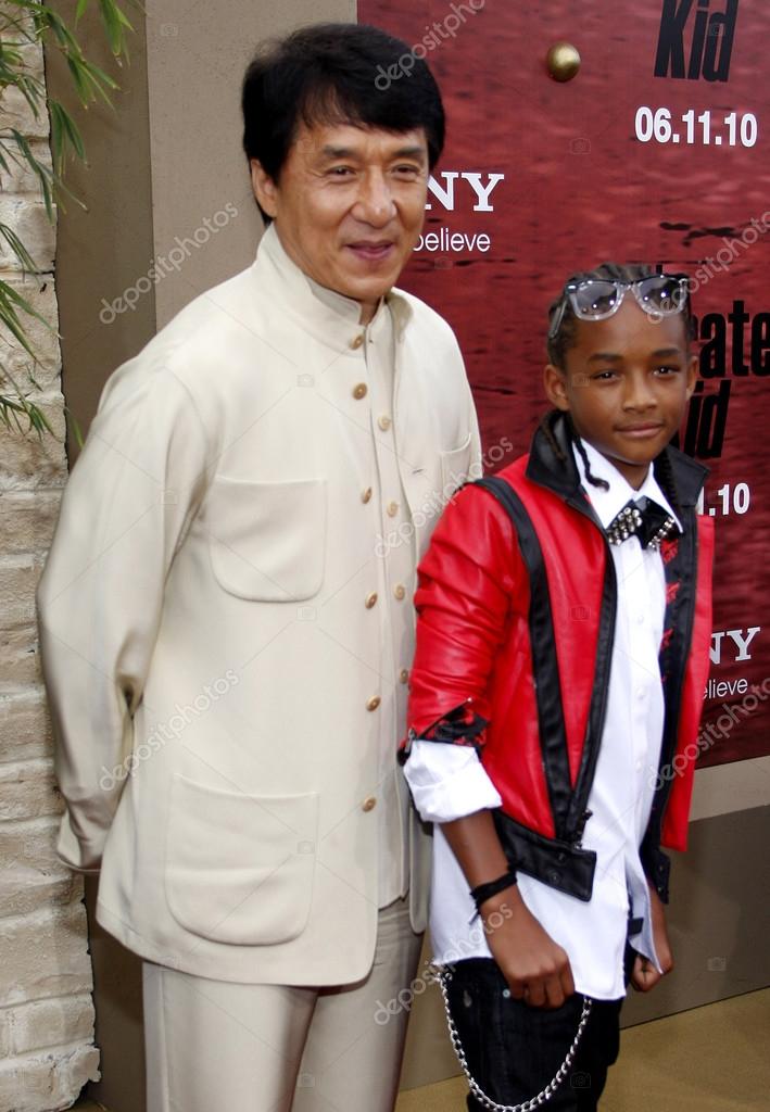 Jackie Chan and Jaden Smith — Stock Editorial Photo