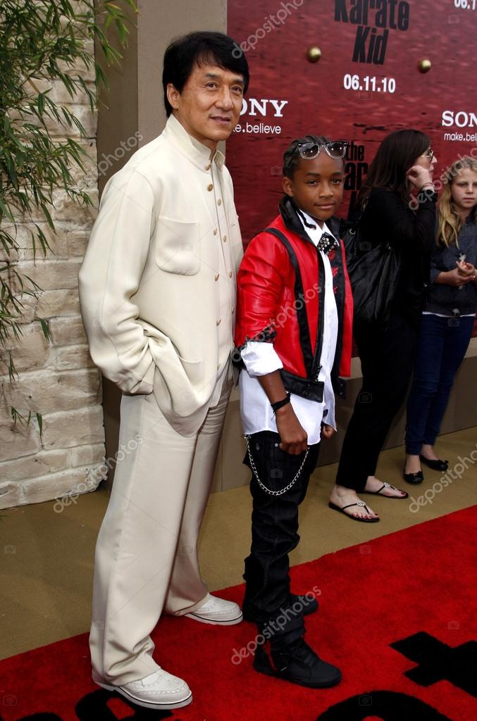Jackie Chan and Jaden Smith — Stock Editorial Photo