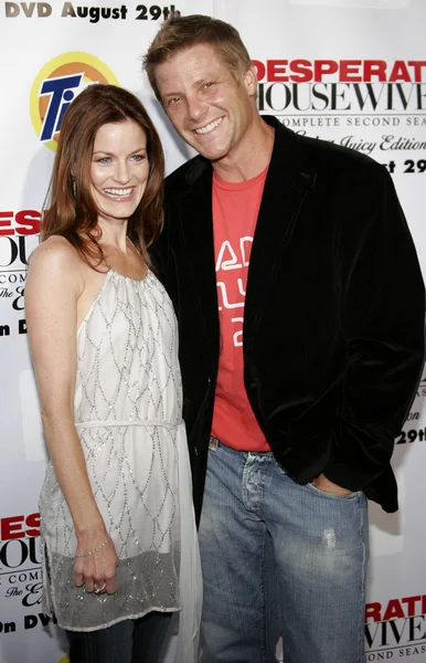 Laura leighton, doug erudyta — Zdjęcie stockowe