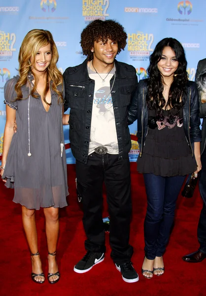 Corbin Bleu, Vanessa Anne Hudgens, Ashley Tisdale — Stockfoto