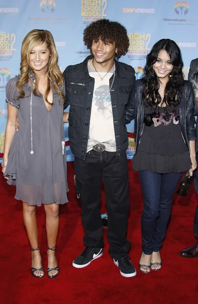 Corbin Bleu, Vanessa Anne Hudgens, Ashley Tisdale — Foto de Stock