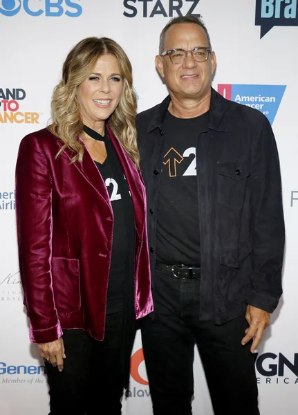 Tom Hanks e Rita Wilson — Fotografia de Stock