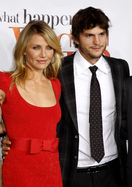 Ashton Kutcher, Cameron Diaz — Zdjęcie stockowe