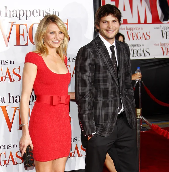 Ashton Kutcher, Cameron Diaz — Fotografia de Stock