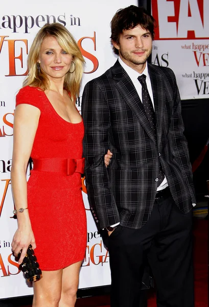 Ashton Kutcher, Cameron Diaz — Fotografia de Stock