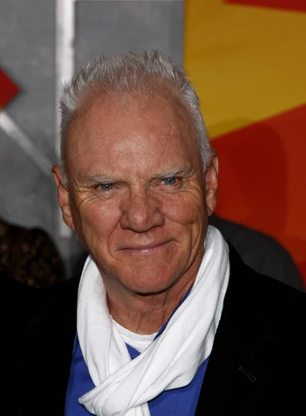 Actorul Malcolm McDowell — Fotografie, imagine de stoc