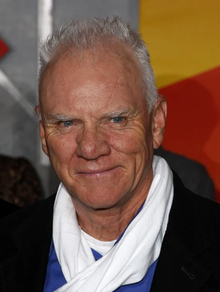 Herec Malcolm Mcdowell — Stock fotografie