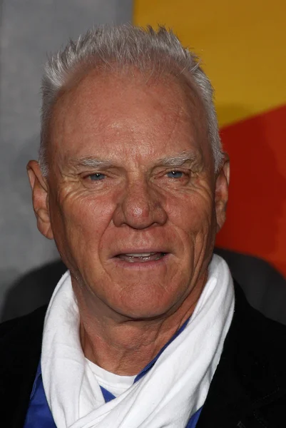 Herec Malcolm Mcdowell — Stock fotografie