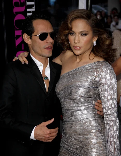 Marc Anthony, Jennifer Lopez — Fotografia de Stock