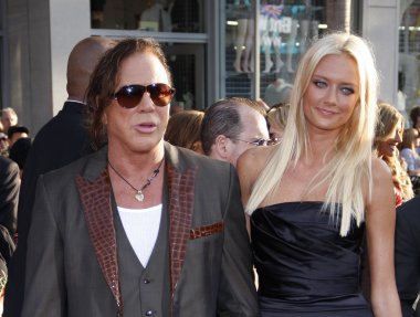 Aktör Mickey Rourke
