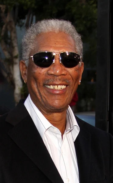 Schauspieler Morgan Freeman Bei Der Weltpremiere Von Bucket List Arclight — Stockfoto