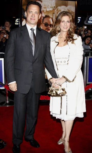 Rita Wilson and Tom Hanks — Stock Photo, Image