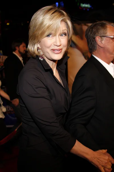 Gazeteci Diane Sawyer — Stok fotoğraf