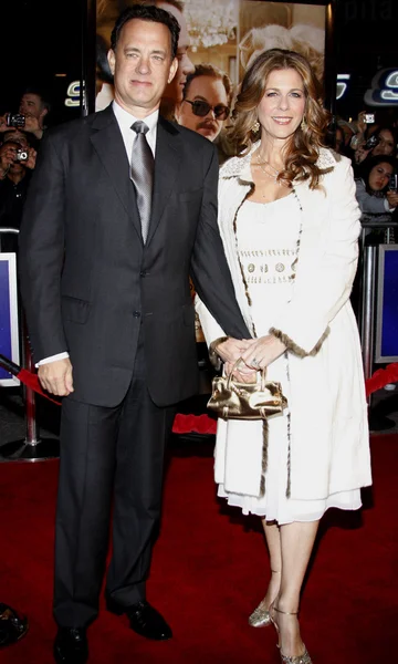 Rita Wilson, Tom Hanks — Stockfoto