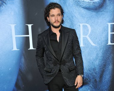 Kit Harington, HBO 'nun Game of Thrones' un 7. sezon galasında 12 Temmuz 2017 'de Los Angeles, ABD' deki Walt Disney konser salonunda düzenlendi..