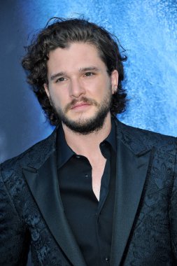 Kit Harington, HBO 'nun Game of Thrones' un 7. sezon galasında 12 Temmuz 2017 'de Los Angeles, ABD' deki Walt Disney konser salonunda düzenlendi..
