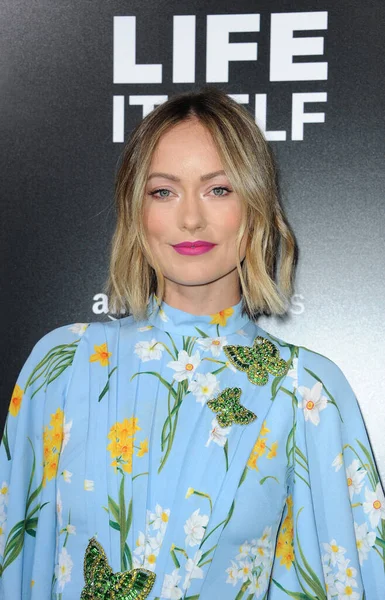 Olivia Wilde Premiéře Filmu Život Sám Los Angeles Která Konala — Stock fotografie