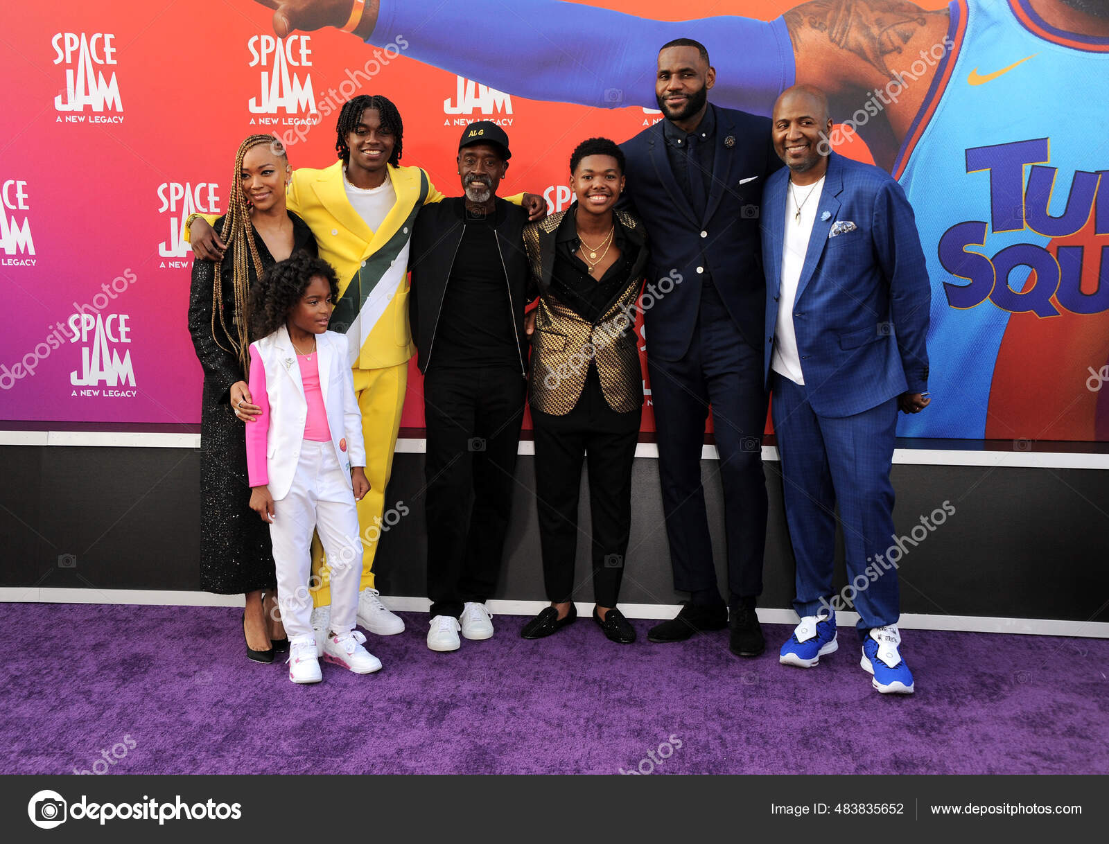 Don Cheadle Ceyair Wright Lebron James Harper Leigh Alexander