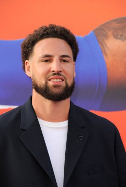 Klay Thompson, 12 Temmuz 2021 'de Los Angeles' taki Regal LA Live 'da düzenlenen' Space Jam: A New Legacy 'galasında.