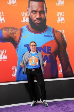 Jeff Bergman 'Space Jam: A New Legacy' nin Los Angeles galasında 12 Temmuz 2021 'de Los Angeles' taki Regal LA Live 'da düzenlendi..