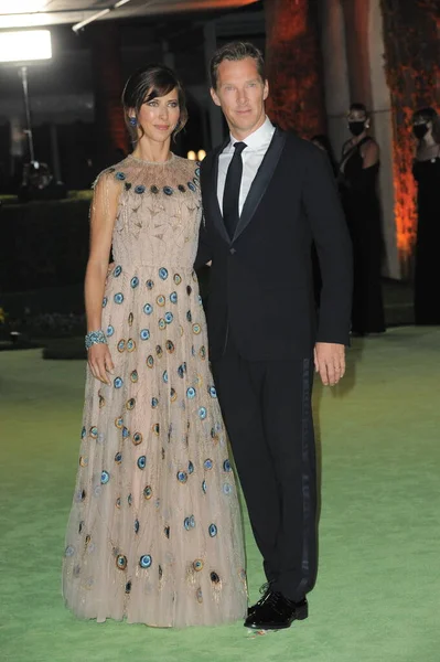 Sophie Hunter Benedict Cumberbatch Academy Museum Motion Pictures Gala Apertura — Foto de Stock